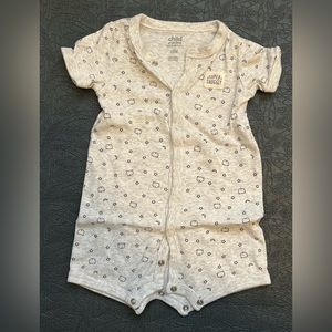 Gently worn Carters Child of Mine one piece. 12M